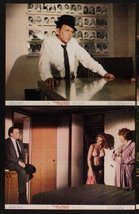 9c373 TONY ROME 8 color 11x14 stills '67 detective Frank Sinatra in action, Jill St. John, Conte!
