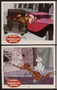 9c607 ONE HUNDRED & ONE DALMATIANS 4 LCs '61 most classic Walt Disney canine family cartoon!