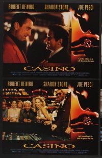 9c098 CASINO 8 LCs '95 Martin Scorsese directed, Robert De Niro, Sharon Stone & Joe Pesci!