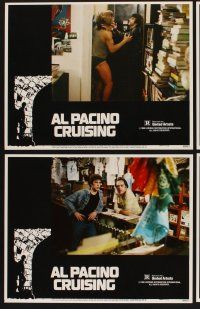 9c109 CRUISING 8 LCs '80 William Friedkin, undercover cop Al Pacino pretends to be gay!