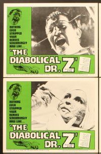 9c122 DIABOLICAL DR Z 8 LCs '66 Antonio Jimenez Escribano, director Jess Franco strips your nerves!