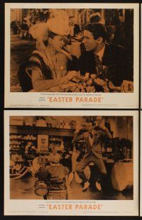 9c137 EASTER PARADE 8 LCs R62 Judy Garland & Fred Astaire, Peter Lawford, Irving Berlin musical!