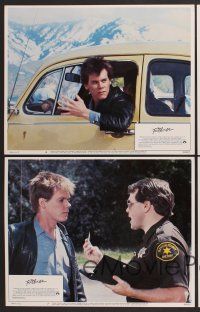 9c585 FOOTLOOSE 4 LCs '84 teenage dancer Kevin Bacon has the music on his side!