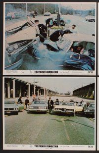 9c155 FRENCH CONNECTION 8 LCs '71 Gene Hackman in action, directed by William Friedkin!