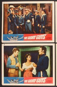 9c159 GLORY GUYS 8 LCs '65 Sam Peckinpah, Tom Tryon, Harve Presnell, Senta Berger!