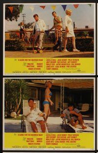 9c487 GUIDE FOR THE MARRIED MAN 6 LCs '67 Walter Matthau, Robert Morse & Inger Stevens in bikini!