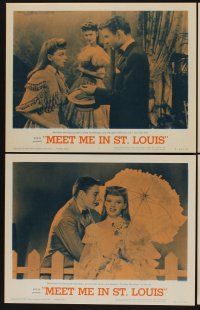 9c237 MEET ME IN ST. LOUIS 8 LCs R62 Judy Garland, Tom Drake, classic musical!