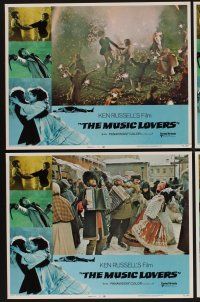 9c250 MUSIC LOVERS 8 LCs '71 directed by Ken Russell, Richard Chamberlain & Glenda Jackson!