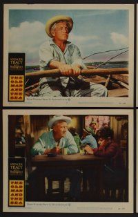 9c262 OLD MAN & THE SEA 8 LCs '58 John Sturges, Spencer Tracy, from Ernest Hemingway novel!