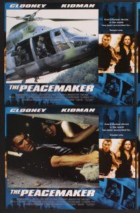 9c279 PEACEMAKER 8 LCs '97 George Clooney & sexy Nicole Kidman look for lost nuke!