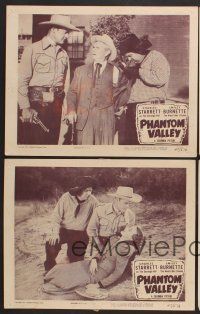 9c611 PHANTOM VALLEY 4 LCs '47 Charles Starrett as The Durango Kid & Smiley Burnette!