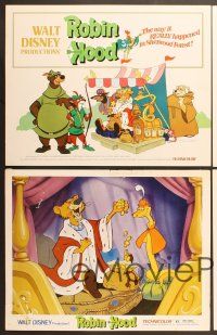9c049 ROBIN HOOD 9 LCs '73 Walt Disney's cartoon version, the way it REALLY happened!