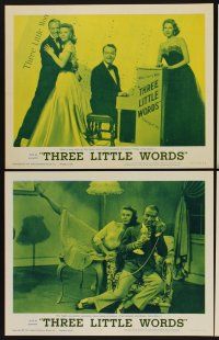 9c368 THREE LITTLE WORDS 8 LCs R63 Fred Astaire, Red Skelton, Arlene Dahl, Vera-Ellen!