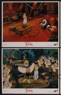 9c638 THUMBELINA 4 LCs '94 Don Bluth animation, artwork of fantasy characters!