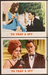 9c639 TO TRAP A SPY 4 LCs '66 Robert Vaughn, David McCallum, The Man from UNCLE!