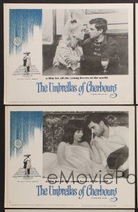 9c556 UMBRELLAS OF CHERBOURG 5 LCs '65 Catherine Deneuve, directed by Jacques Demy!