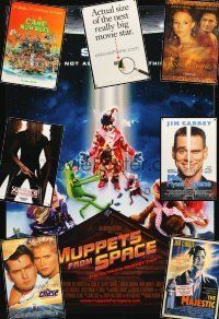 9d055 LOT OF 31 UNFOLDED ONE-SHEETS lot '94 - '03 Muppets From Space, Charlie's Angels & more!