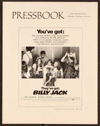 9d298 BILLY JACK pressbook '71 Tom Laughlin, Delores Taylor, most unusual boxoffice success ever!