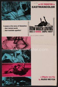 9d282 COMMON LAW CABIN pressbook '67 Russ Meyer, How Much Loving Does a Normal Couple Need!