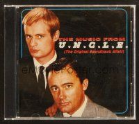 9d162 MAN FROM U.N.C.L.E. TV soundtrack CD '97 original score by Hugo Montenegro!