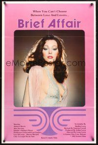 9e213 BRIEF AFFAIR 1sh '82 close-up of sexy Annette Haven in lingerie!
