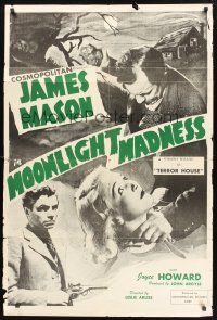 9e670 NIGHT HAS EYES 1sh R50s James Mason, Wilfred Lawson & Mary Clare, Moonlight Madness!