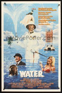 9e952 WATER 1sh '86 Michael Caine, sexy Valerie Perrine, Brenda Vaccaro!
