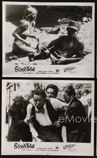 9f675 BLOOD TIDE 10 8x10 stills '82 James Earl Jones, Jose Ferrer, wacky sci-fi!