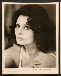 9f844 BRASS TARGET 5 8x10 stills '78 Sophia Loren, George Kennedy & Max Von Sydow, Nazi gold!
