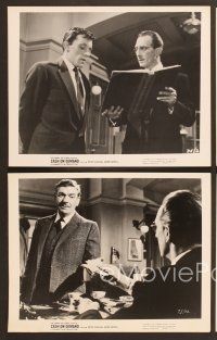 9f682 CASH ON DEMAND 10 8x10 stills '62 English bank robbers Peter Cushing & Andre Morell!