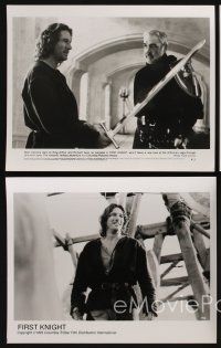 9f852 FIRST KNIGHT 5 8x10 stills '95 Richard Gere as Lancelot, Sean Connery as Arthur, Julia Ormond