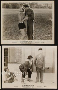 9f511 GOLDEN AGE OF COMEDY 25 8x10 stills '58 Laurel & Hardy, Jean Harlow, winner of 2 Oscars!