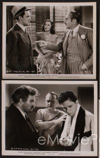 9f898 GOLDEN BOY 4 8x10 stills '39 William Holden's debut movie, boxing classic, Barbara Stanwyck