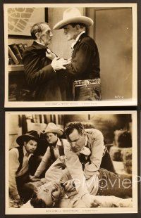 9f735 ROCKY RHODES 10 8x10 stills R48 cowboy Buck Jones in his latest & greatest feature!!