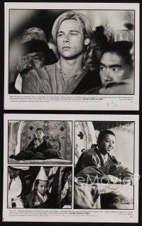 9f646 SEVEN YEARS IN TIBET 12 8x10 stills '97 Brad Pitt, directed by Jean-Jacques Annaud
