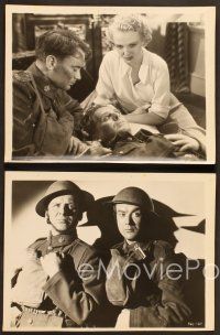 9f545 YOU'RE IN THE ARMY NOW 18 8x10 stills '37 Wallace Ford, John Mills, Anna Lee, Grace Bradley