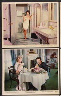 9f158 BUTTERFIELD 8 12 color 8x10 stills '60 callgirl Elizabeth Taylor, Laurence Harvey