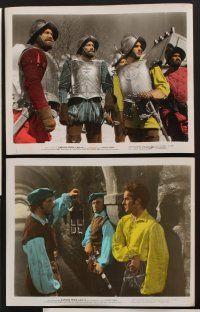 9f144 CAPTAIN FROM CASTILE 20 color 8x10 stills '47 Tyrone Power, Jean Peters, Cesar Romero