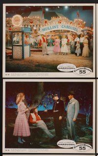 9f300 CAROUSEL 8 color 8x10 stills '56 Shirley Jones, Gordon MacRae, Rodgers & Hammerstein musical!