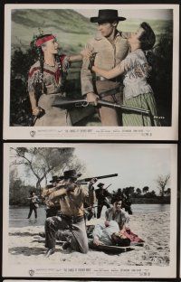 9f208 CHARGE AT FEATHER RIVER 10 color 8x10 stills '53 3-D, Guy Madison, Frank Lovejoy