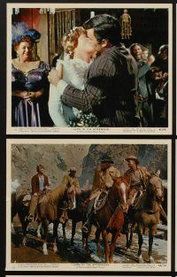 9f418 RIDE THE HIGH COUNTRY 7 color 8x10 stills '62 Randolph Scott, McCrea, Guns in the Afternoon!