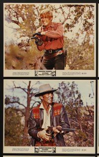 9f382 ROUGH NIGHT IN JERICHO 8 color 8x10 stills '67 Dean Martin, George Peppard, Jean Simmons