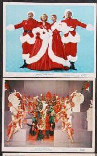 9f219 WHITE CHRISTMAS 10 color 8x10 stills '54 Bing Crosby, Danny Kaye, Clooney, Vera-Ellen,classic