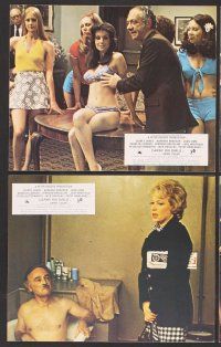 9f050 CARRY ON GIRLS 8 color English FOH LCs '73 English sex, the 25th and funniest Carry On hit!
