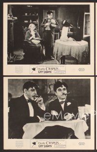 9f095 CITY LIGHTS 5 English FOH LCs R50s best images of Charlie Chaplin from this most classic movie