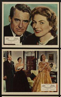 9f074 INDISCREET 8 color English FOH LC '58 Cary Grant & Ingrid Bergman, directed by Stanley Donen!
