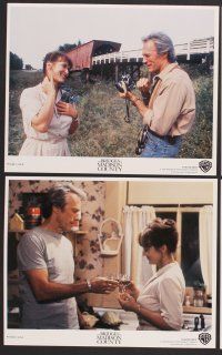 9f280 BRIDGES OF MADISON COUNTY 8 8x10 mini LCs '95 Clint Eastwood directs & stars w/Meryl Streep!