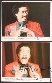 9f379 RICHARD PRYOR LIVE ON THE SUNSET STRIP 8 8x10 mini LCs '82 on stage performing in Los Angeles!