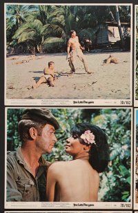 9f400 TOO LATE THE HERO 8 8x10 mini LCs '70 Robert Aldrich, Michael Caine & Cliff Robertson in WWII
