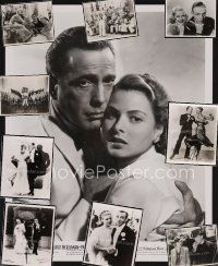 9g047 LOT OF 10 REPRO STILLS '90s nine of Astaire & Rogers and one from Casablanca!